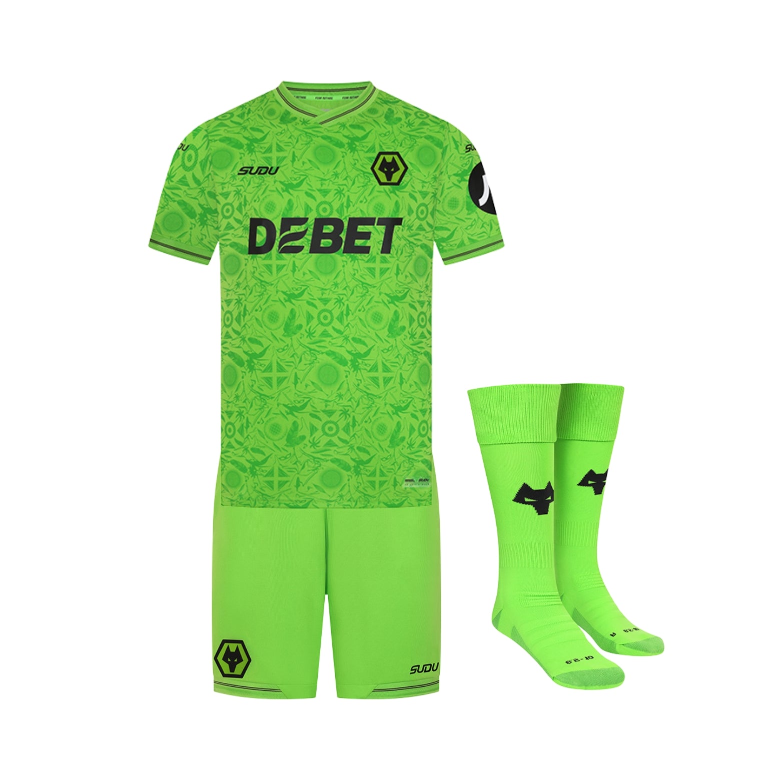 Kit de Criança - Wolves Guarda-Redes 25/26