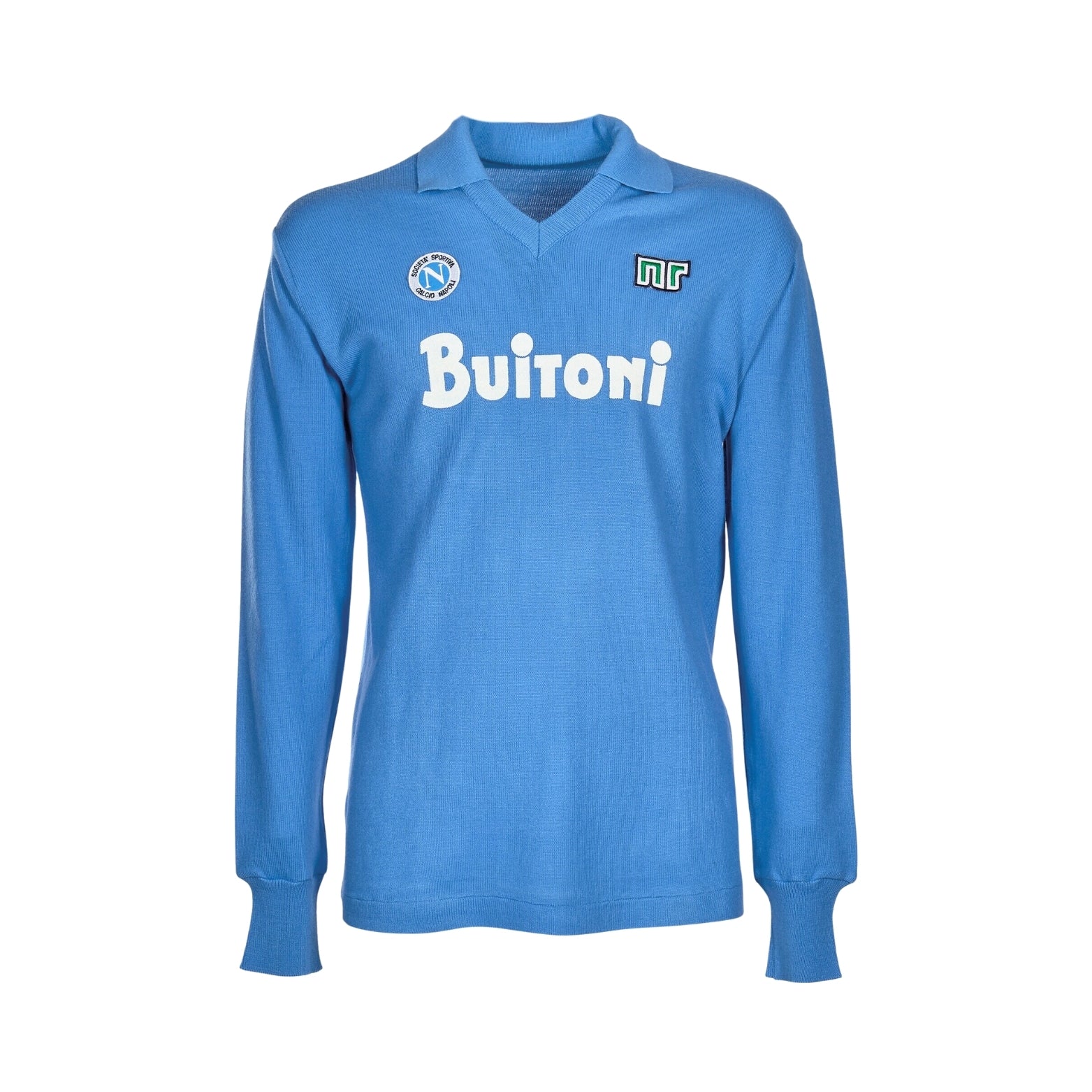 Napoli Home 86/87 - Long Sleeve