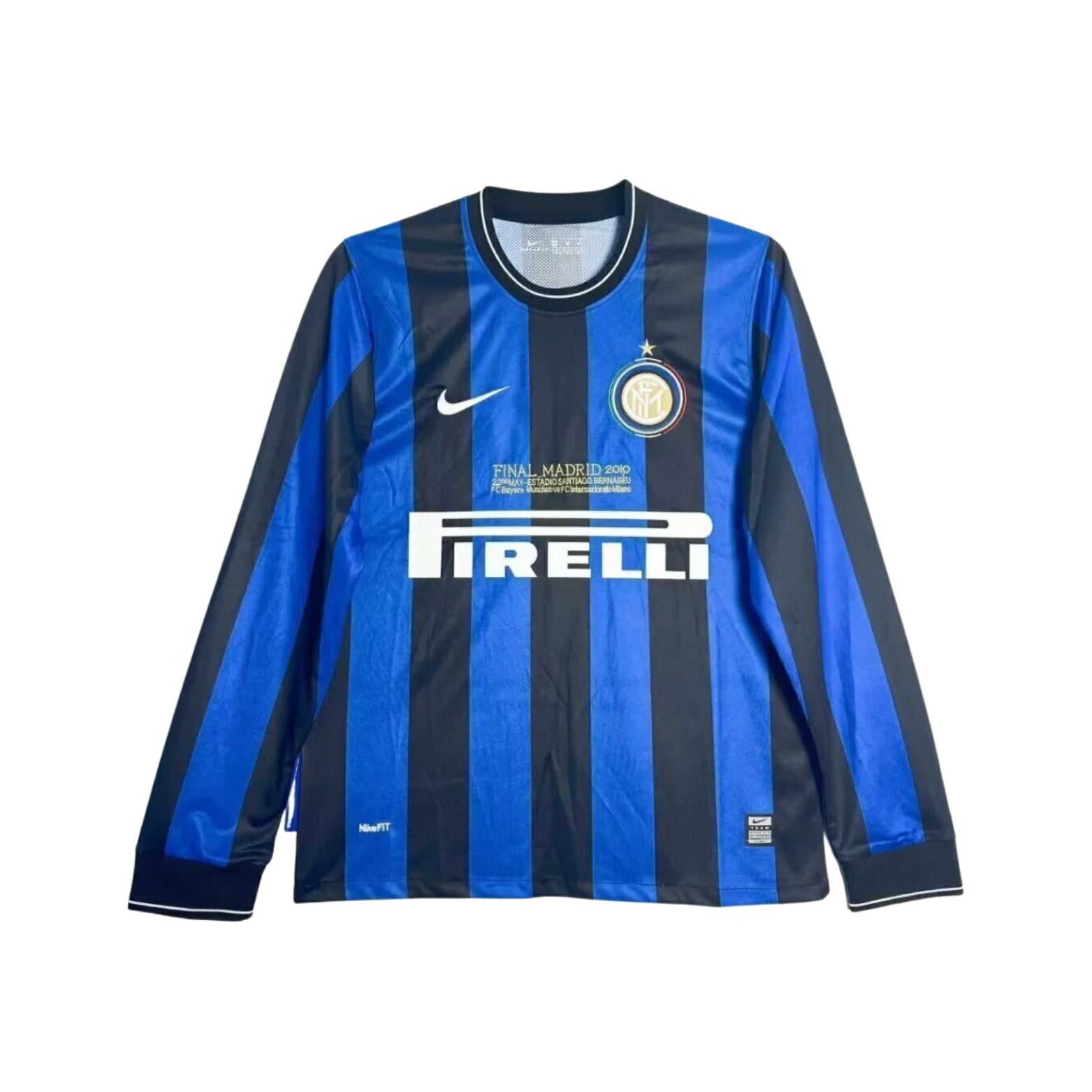 Inter Milan Home 09/10 - Long Sleeve - Champions League