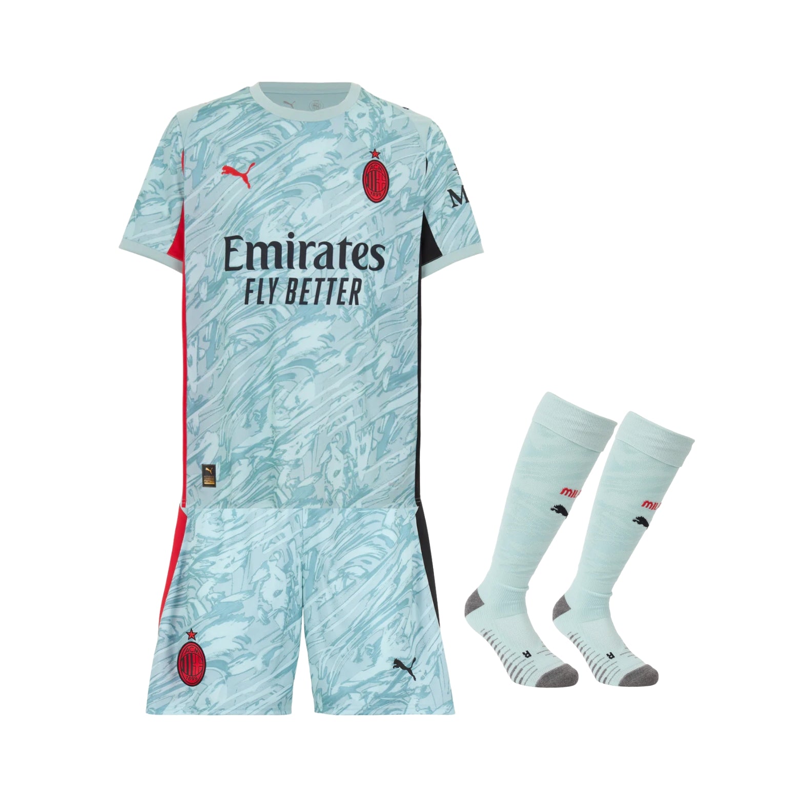 AC Milan Goalkeeper Kids Kit 25/26