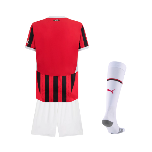 AC Milan Home Kit 24/25 - White Shorts