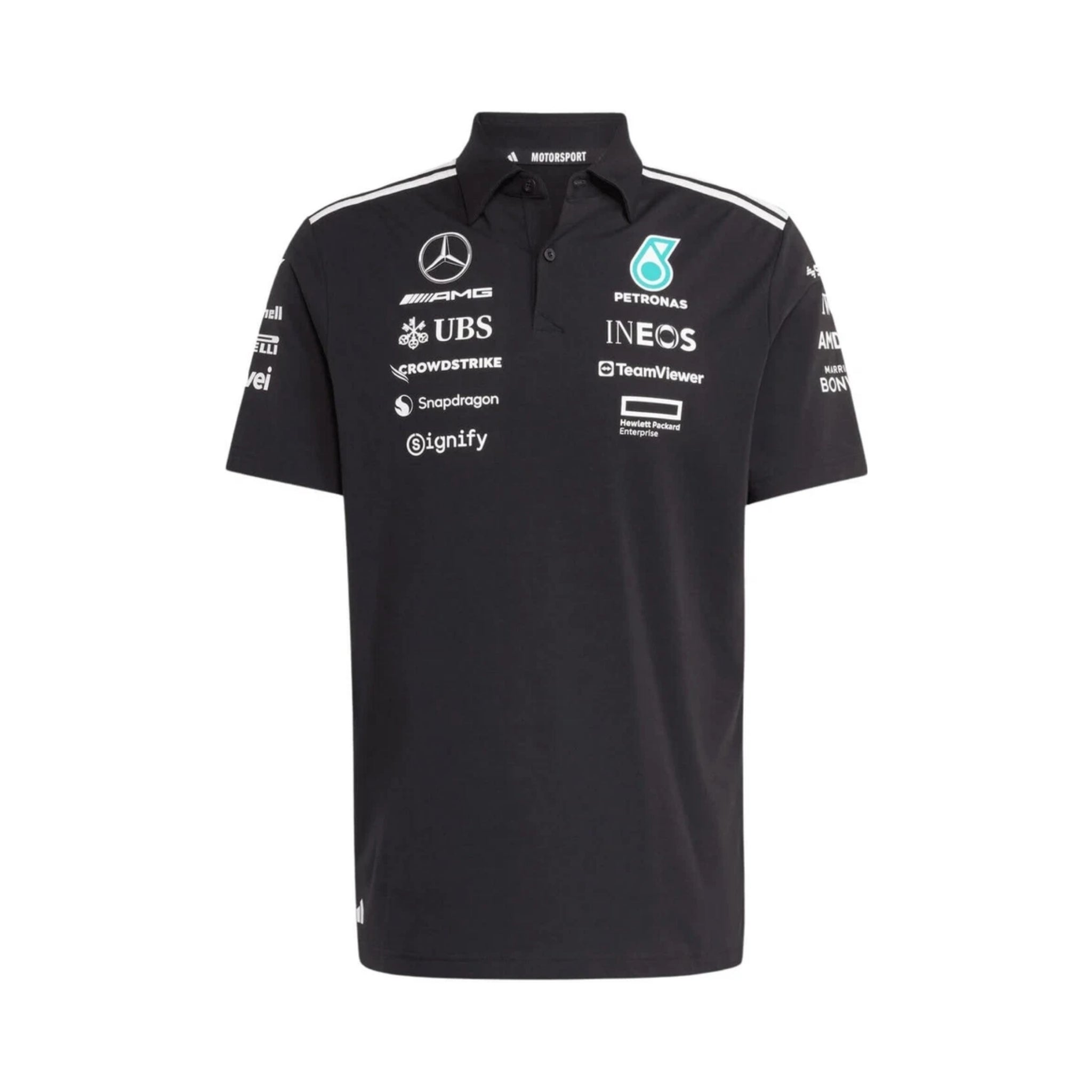 Polo Mercedes AMG Petronas F1 2025 - Preta