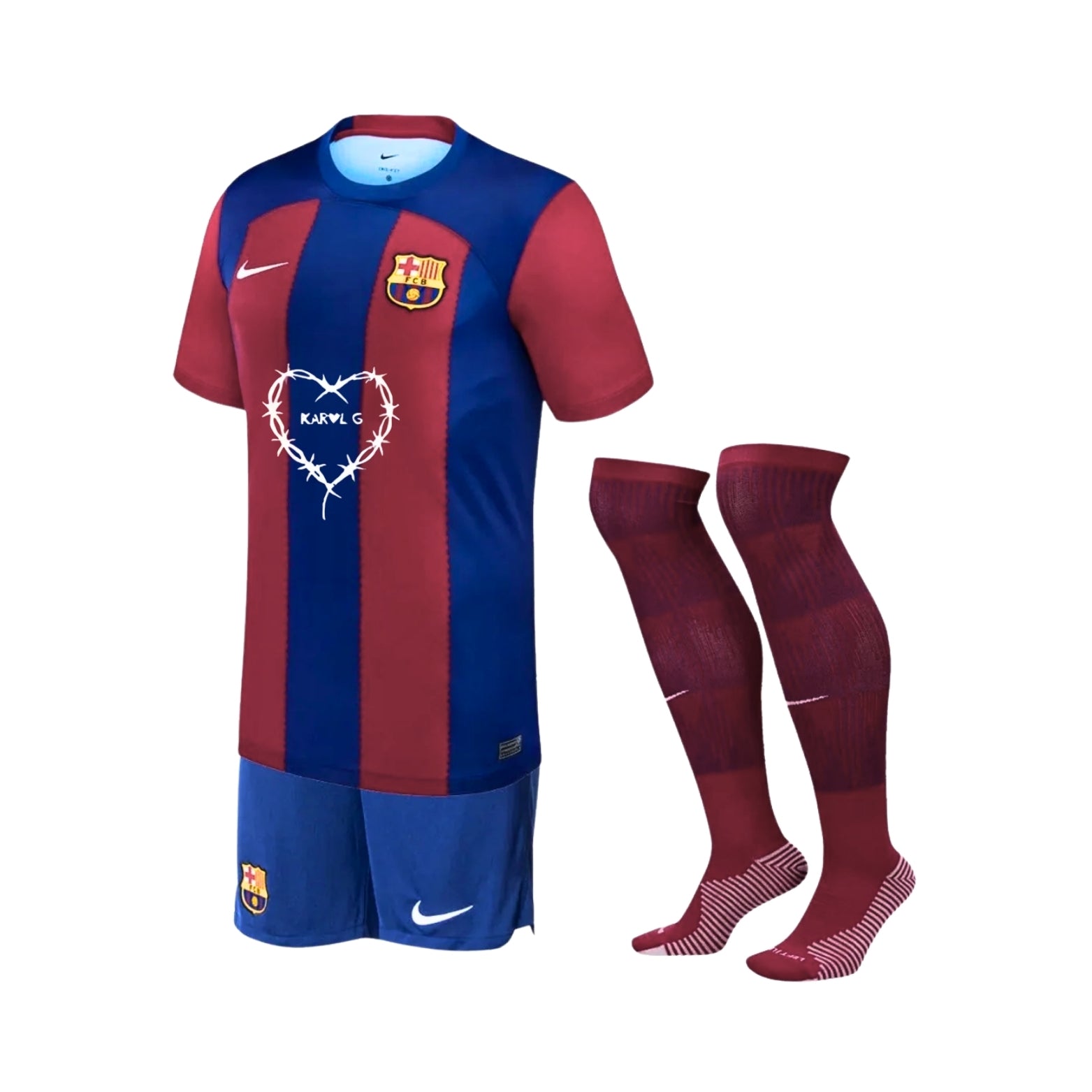 Kit de Criança - Barcelona Edição Especial 23/24