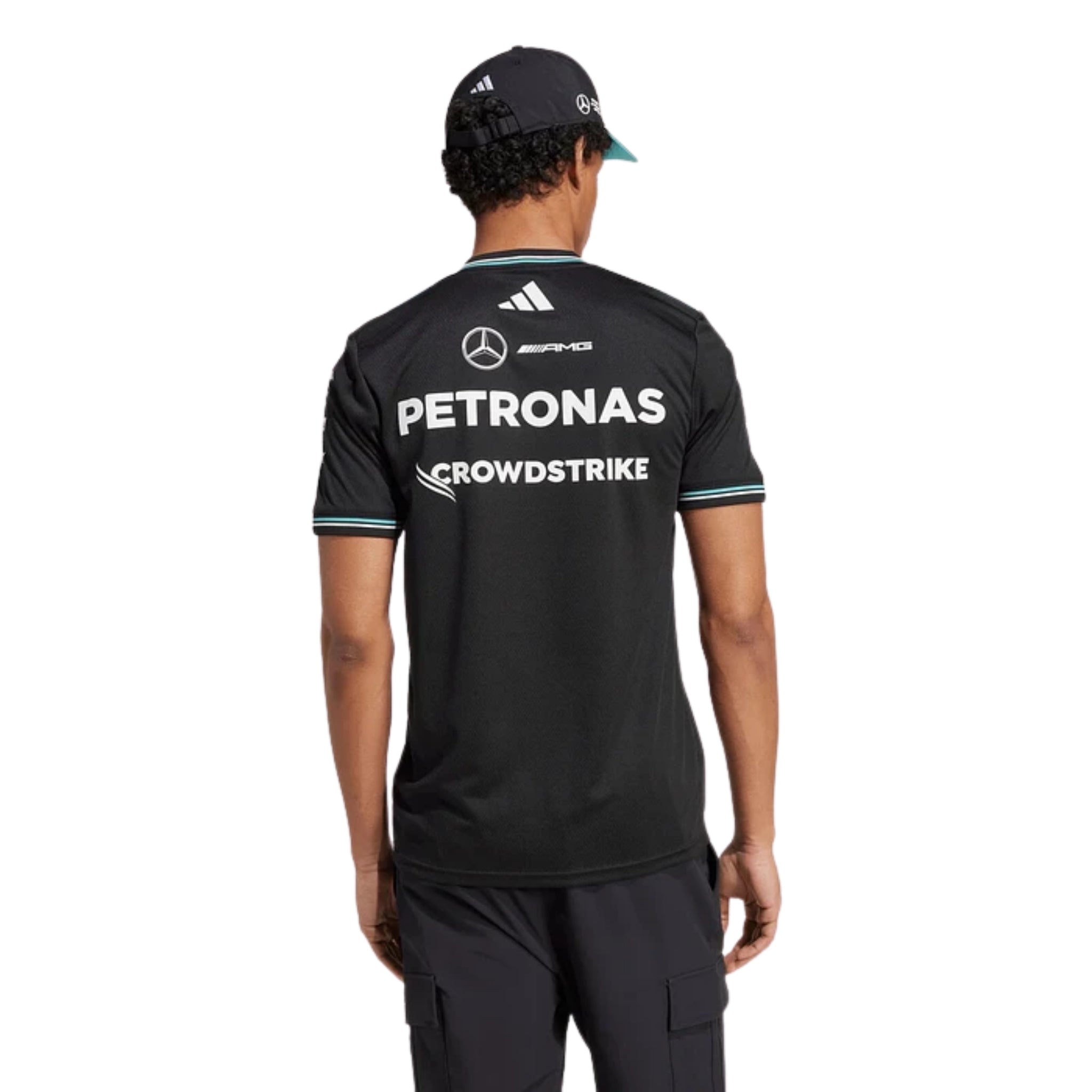 T-Shirt Mercedes AMG Petronas F1 2025 - Preta