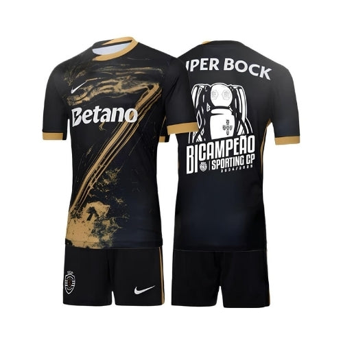 Kit de Criança - Sporting Edição Especial 24/25 - Edição Bicampeão