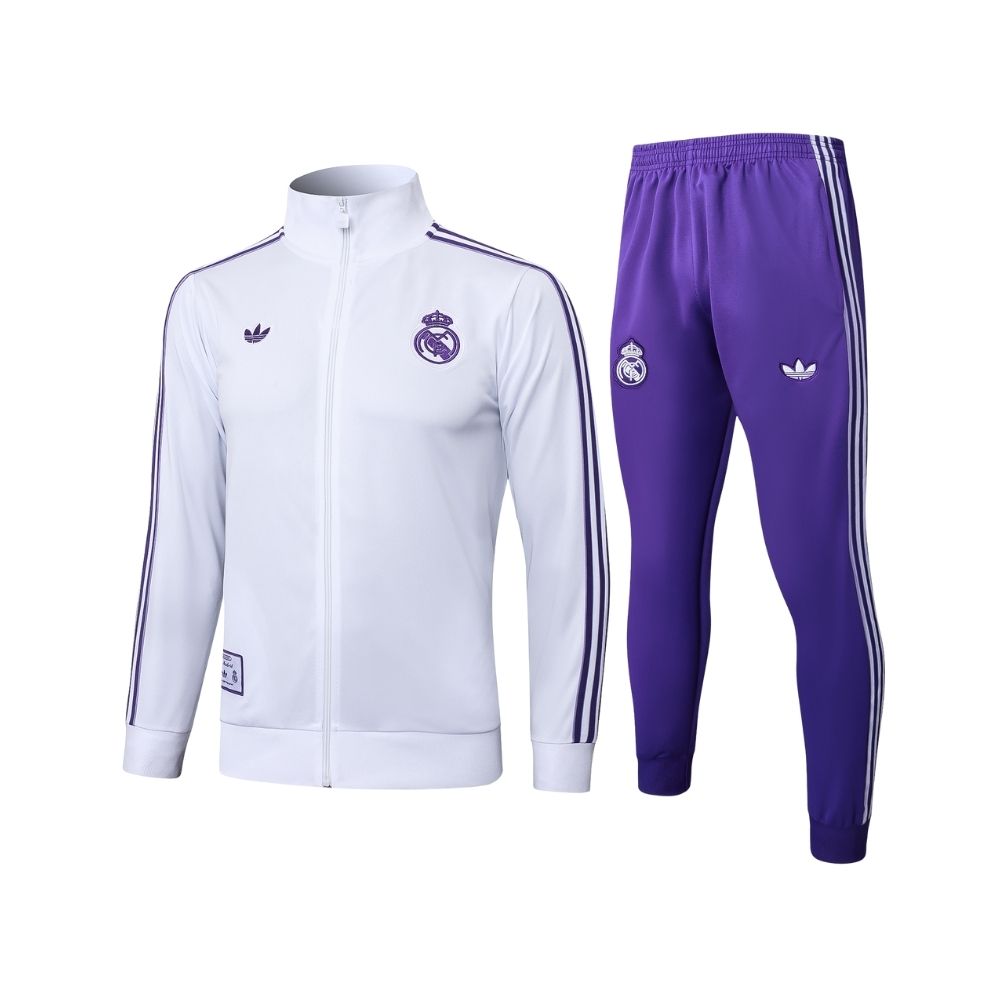Real Madrid 25/26 - Fato de Treino - Zip Completo
