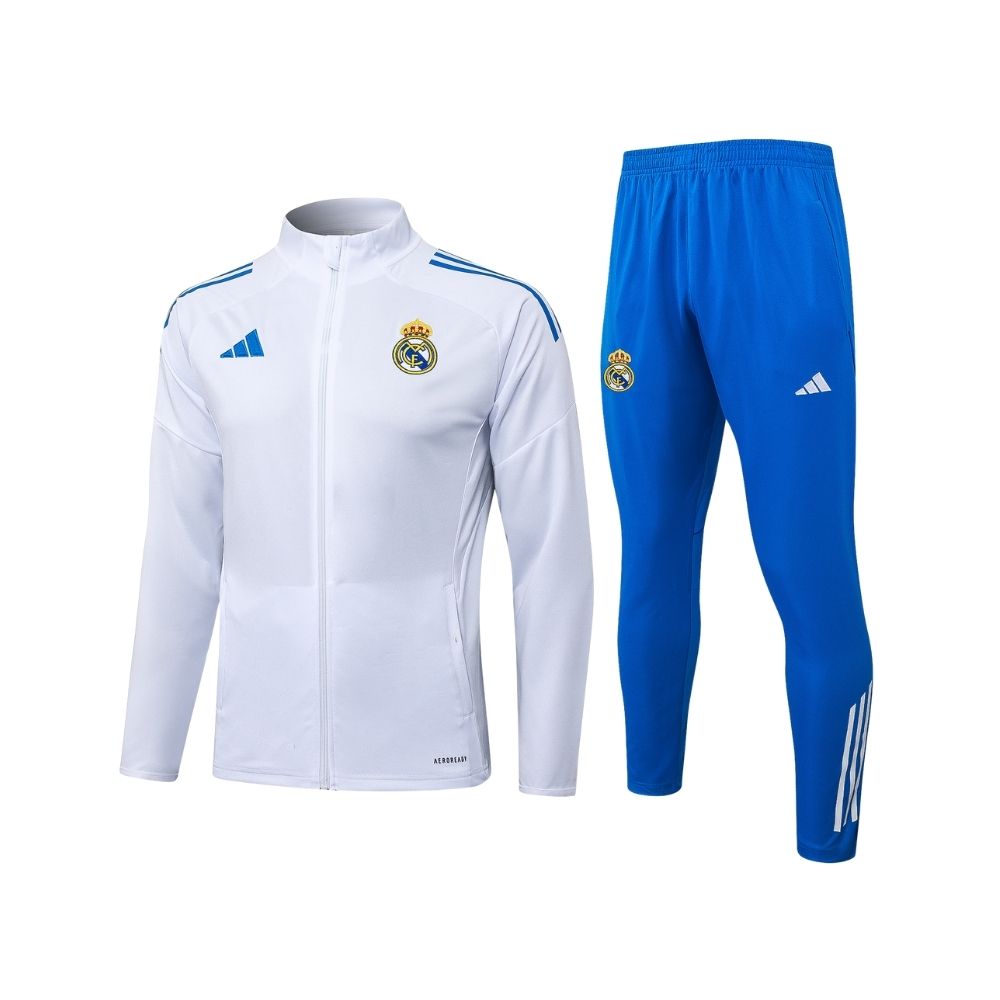 Real Madrid 25/26 - Fato de Treino - Zip Completo