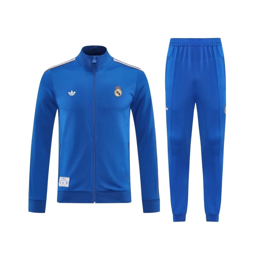 Real Madrid 25/26 - Fato de Treino - Zip Completo