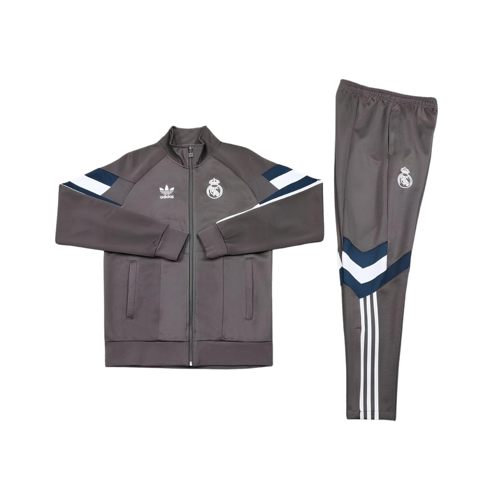 Real Madrid 24/25 - Fato de Treino - Zip Completo