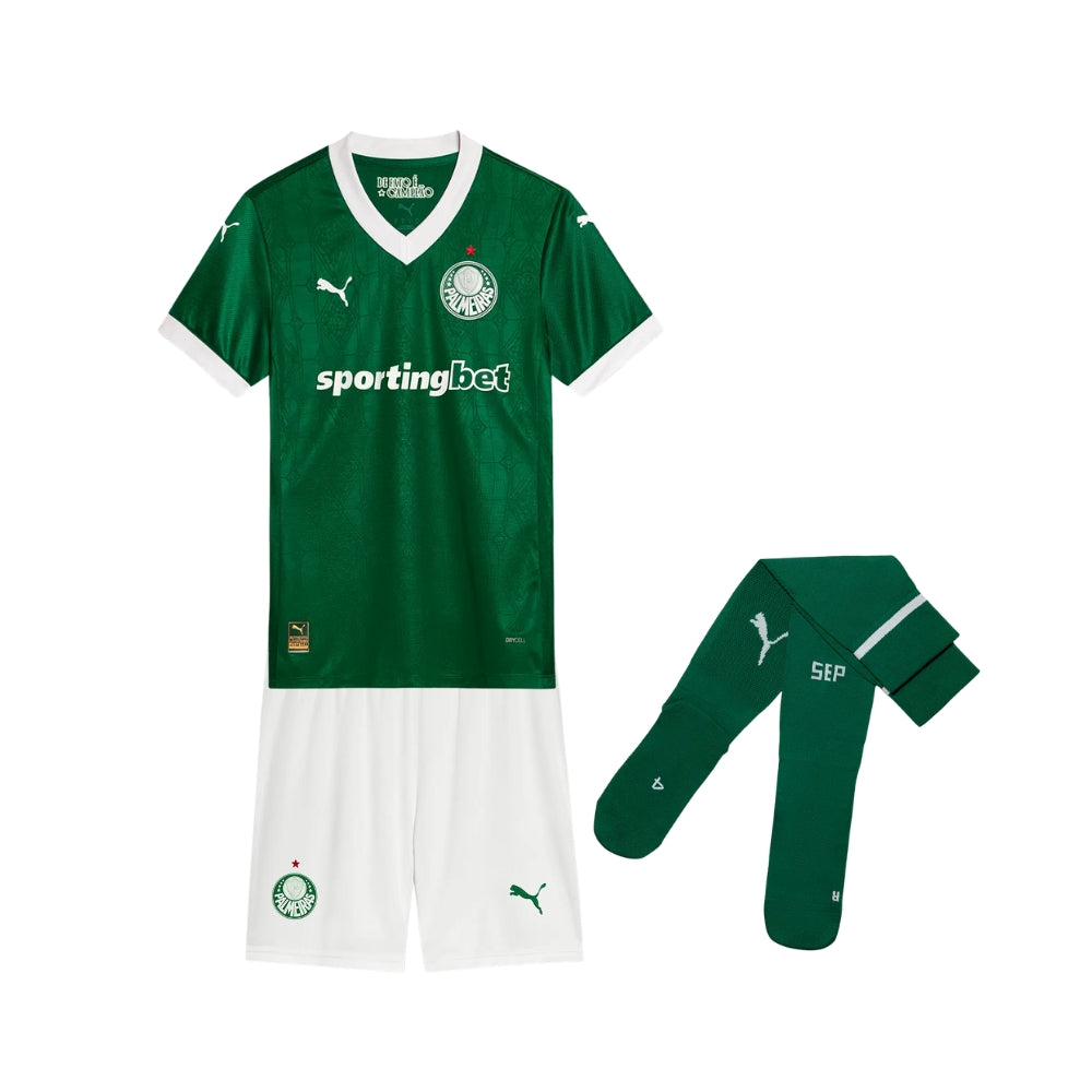 Kit de Criança - Palmeiras Principal 25/26
