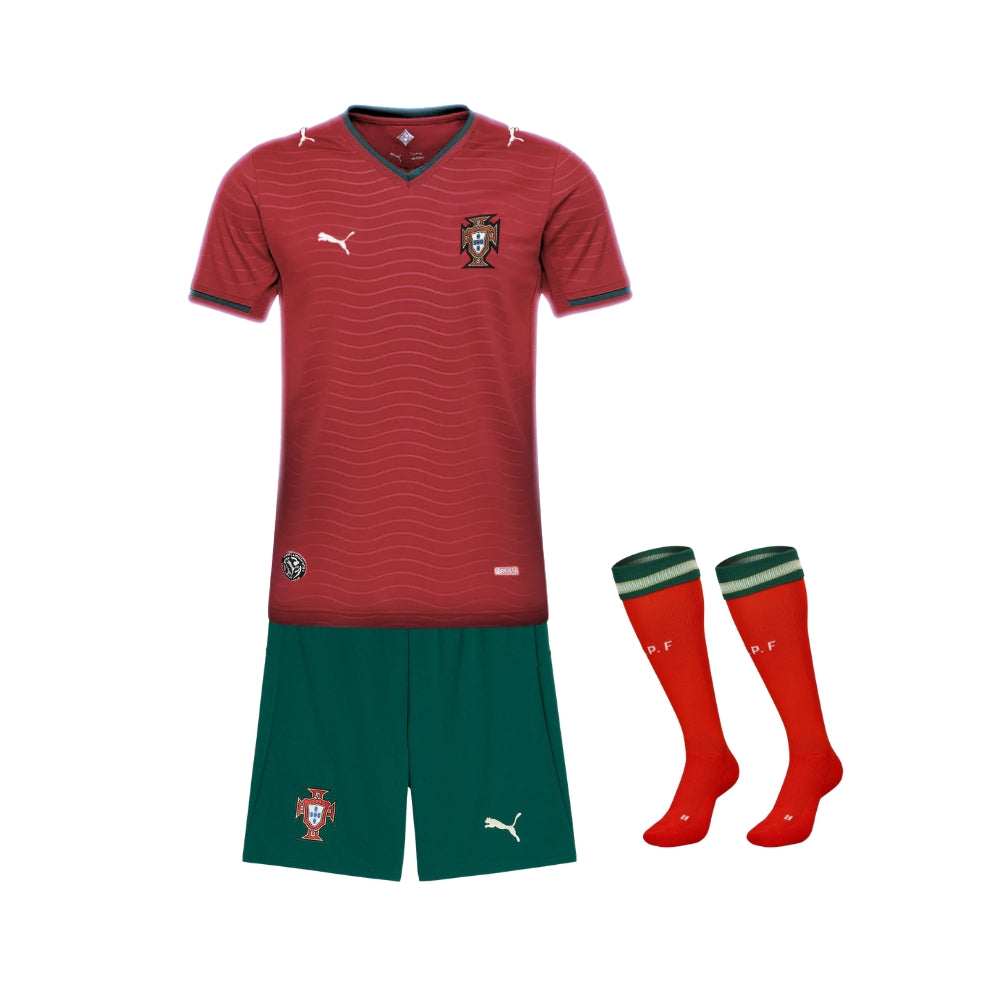 Kit de Criança - Portugal Principal 26/27 - Mundial 2026