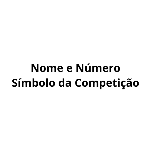 Personalização - Nome e Número + Símbolo da Competição