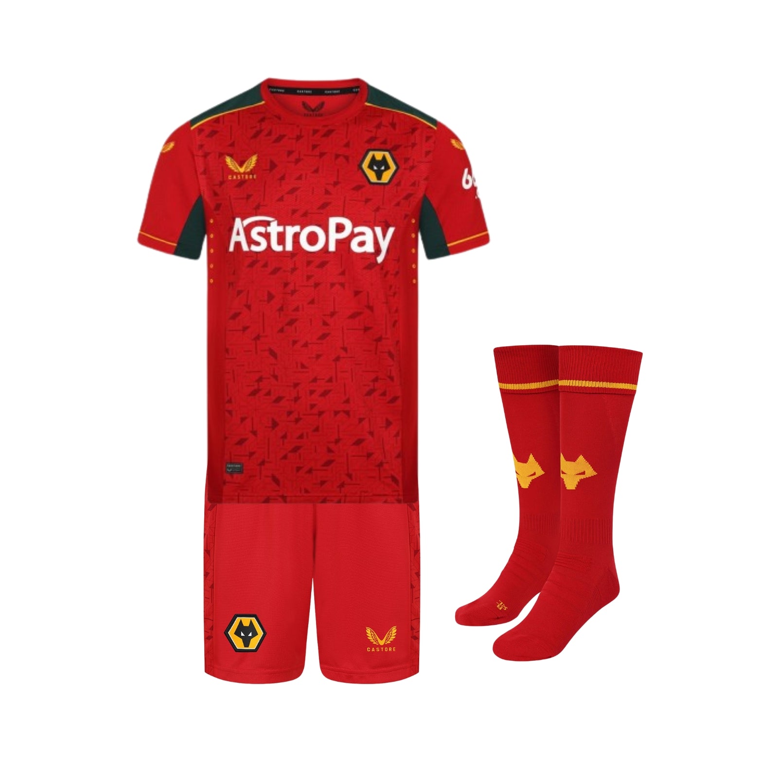 Kit de Criança - Wolves Alternativa 23/24