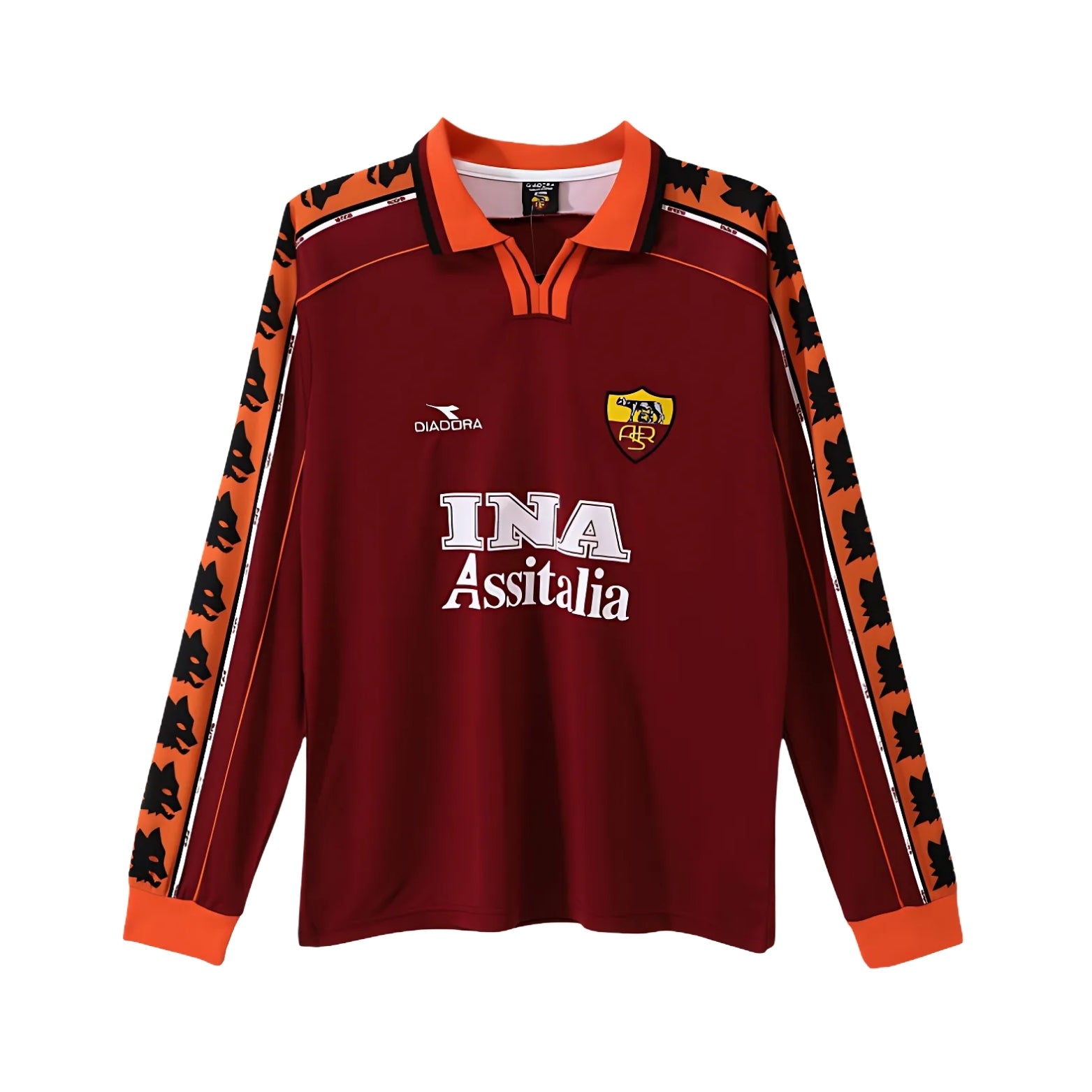 AS Roma Main 98/99 - Long Sleeve