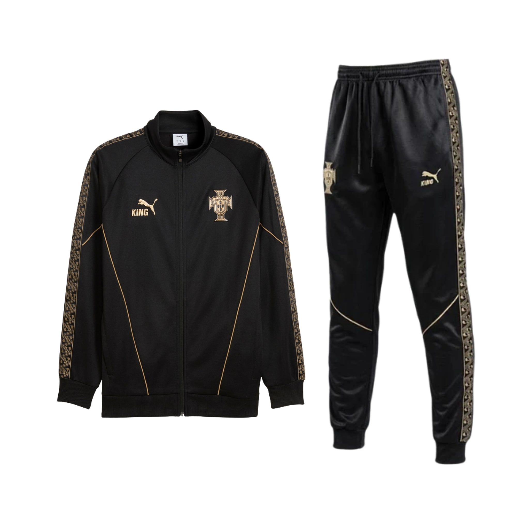 Portugal 25/26 - Fato de Treino - Eusébio - Zip Completo