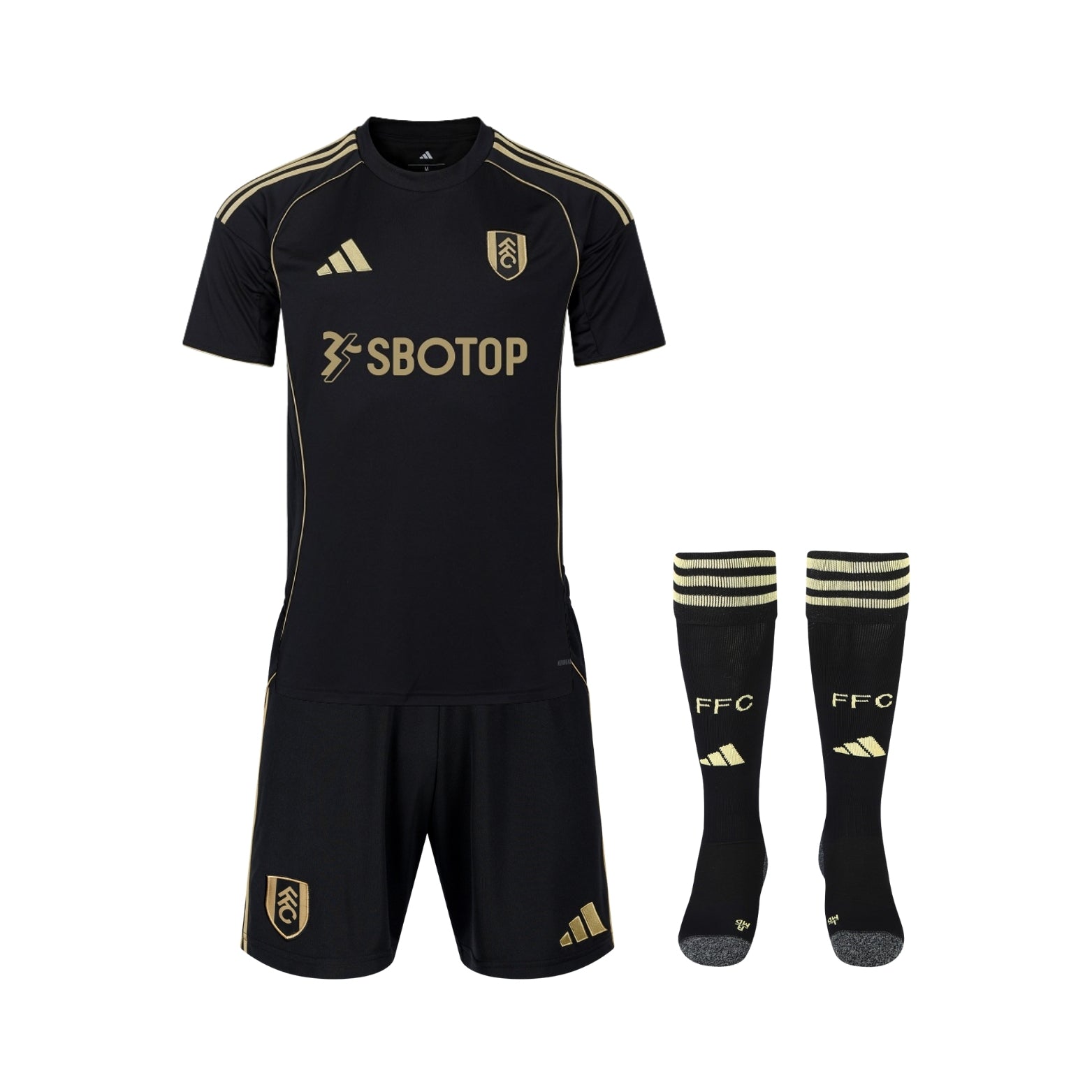 Kit de Criança - Fulham Terceiro 25/26