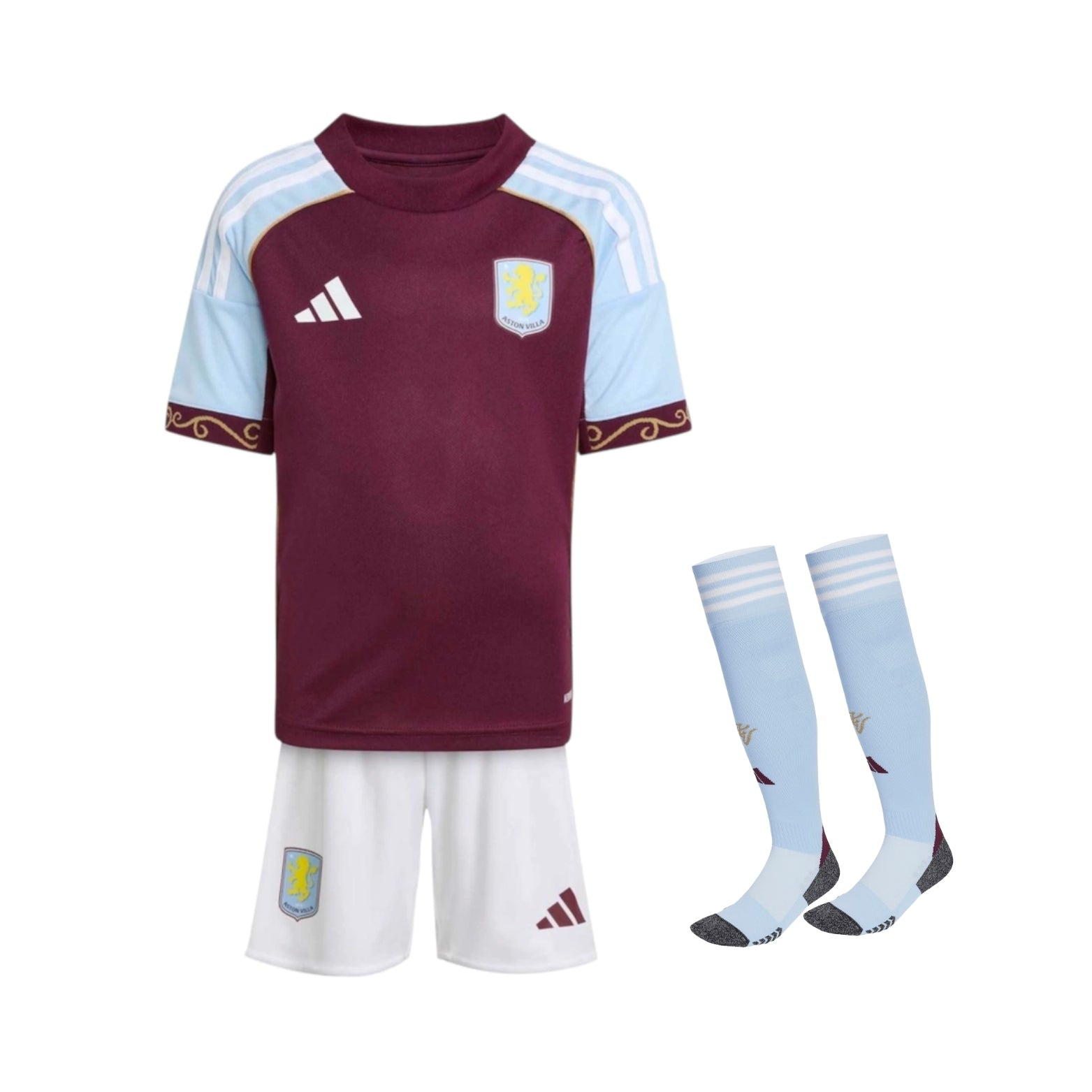 Kit de Criança - Aston Villa Principal 25/26
