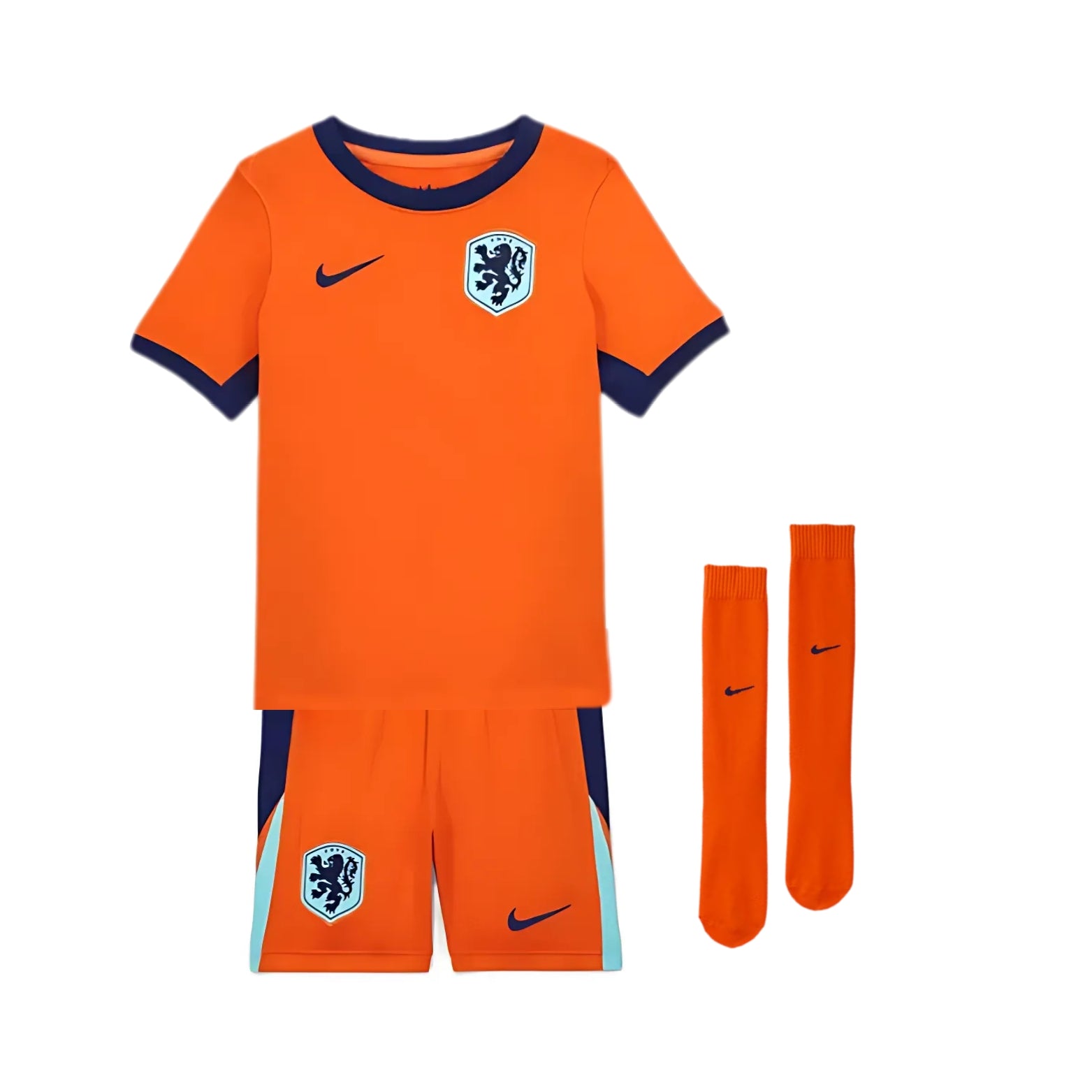 Kit de Criança - Holanda Principal 24/25 - Euro 2024