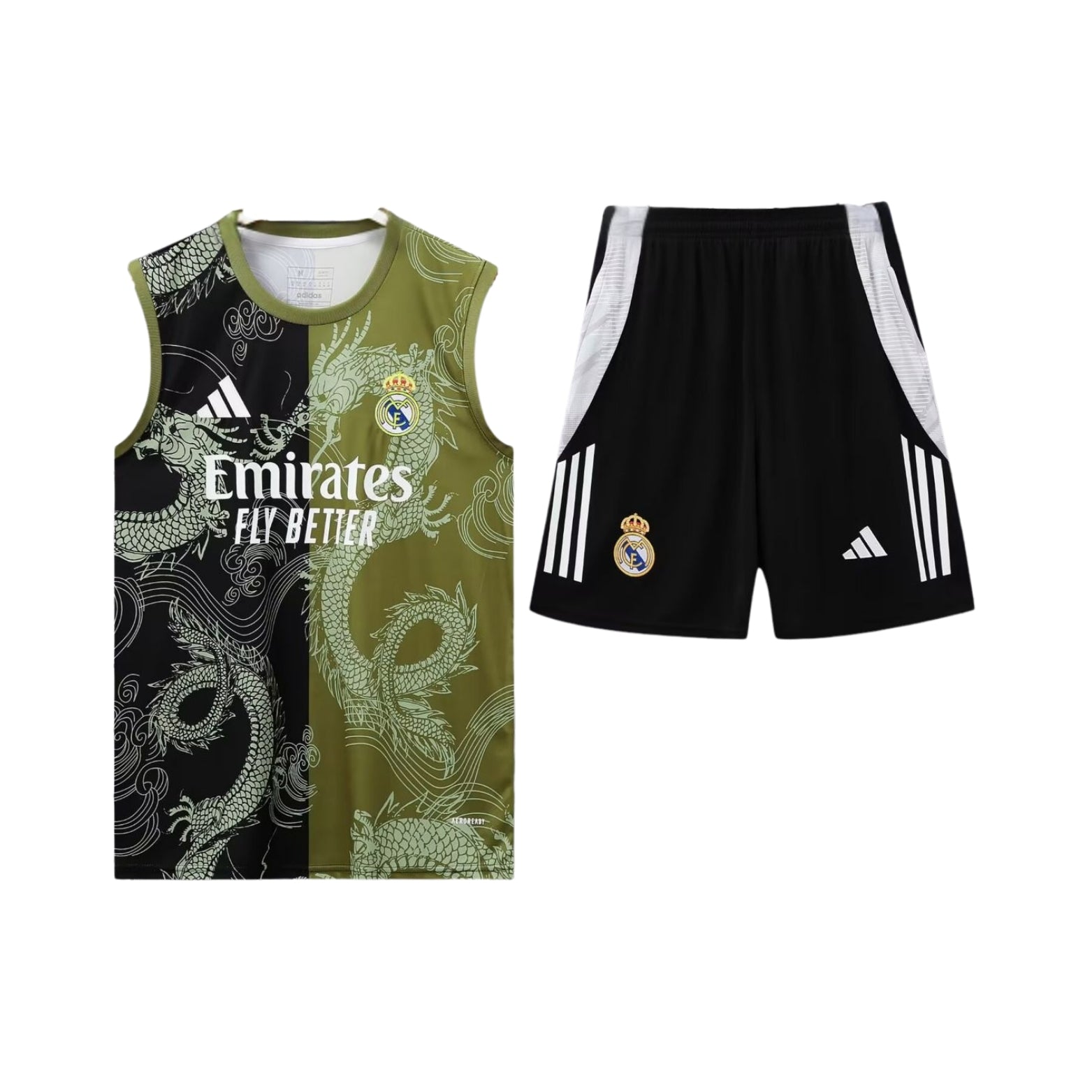 Real Madrid 25/26 - Equipamento de Treino - Manga Cava