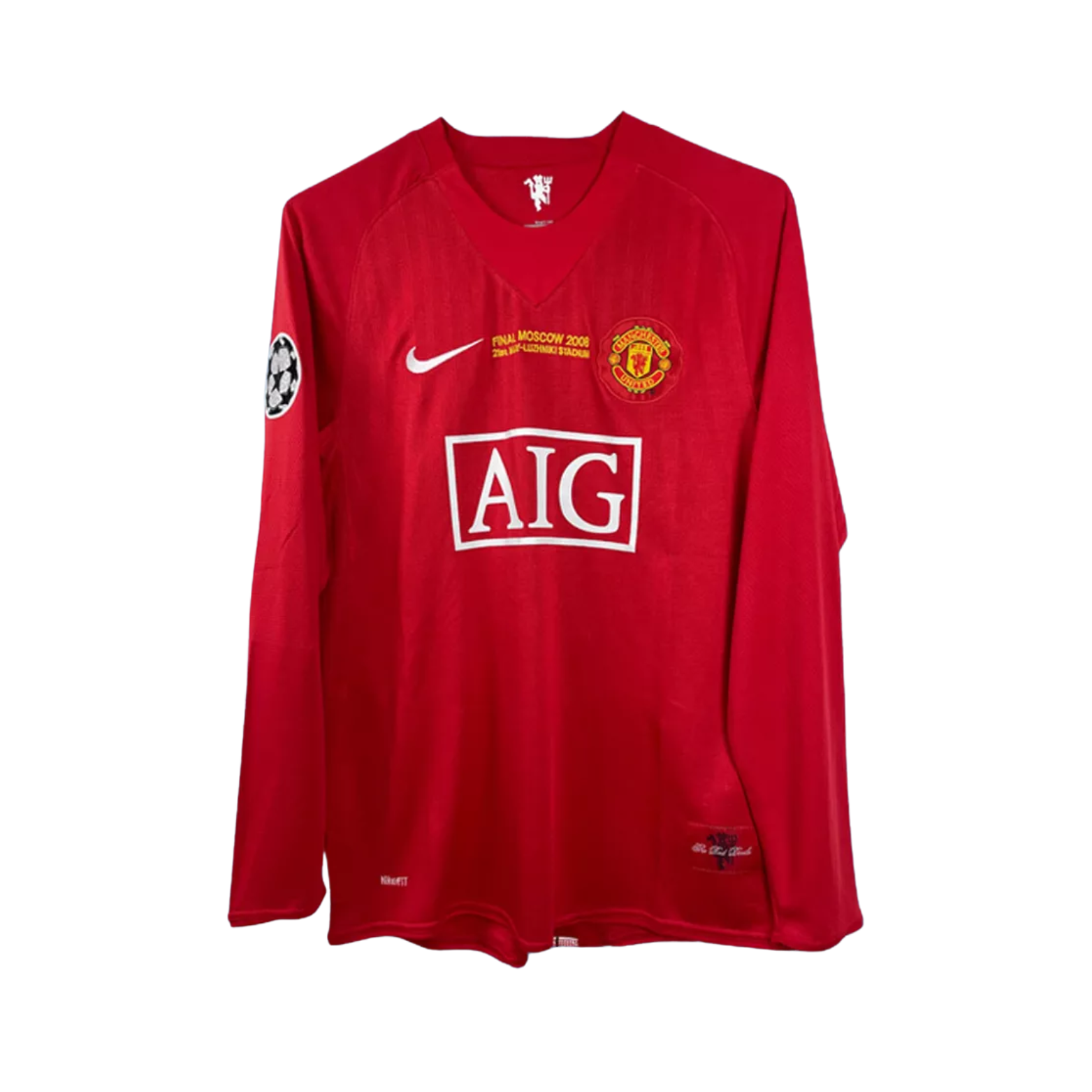 Manchester United Home 07/08 - Champions League Final - Long Sleeve - Ronaldo 7