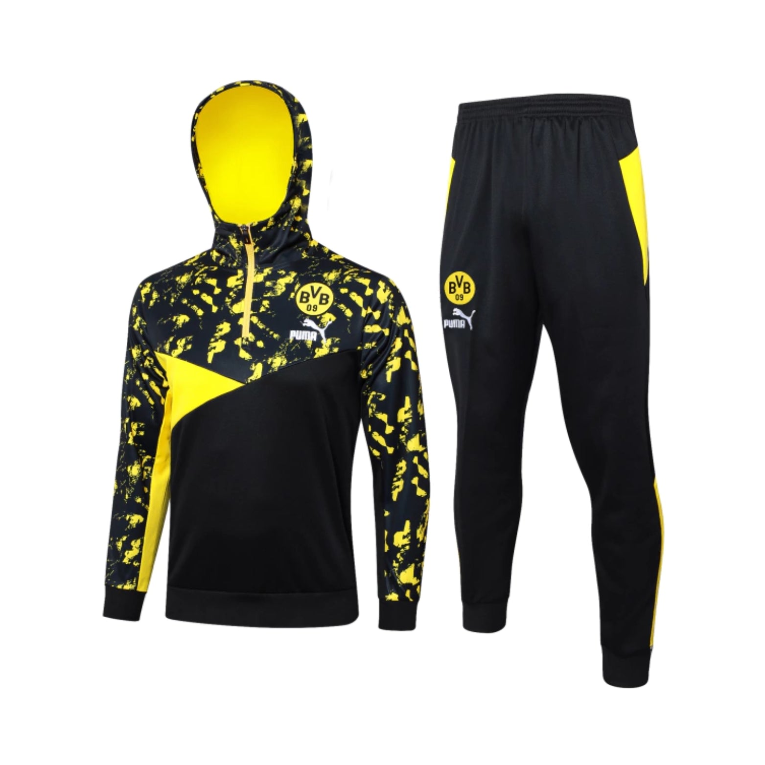 Borussia Dortmund 24/25 - Fato de Treino - 1/2 Zip c/Capuz