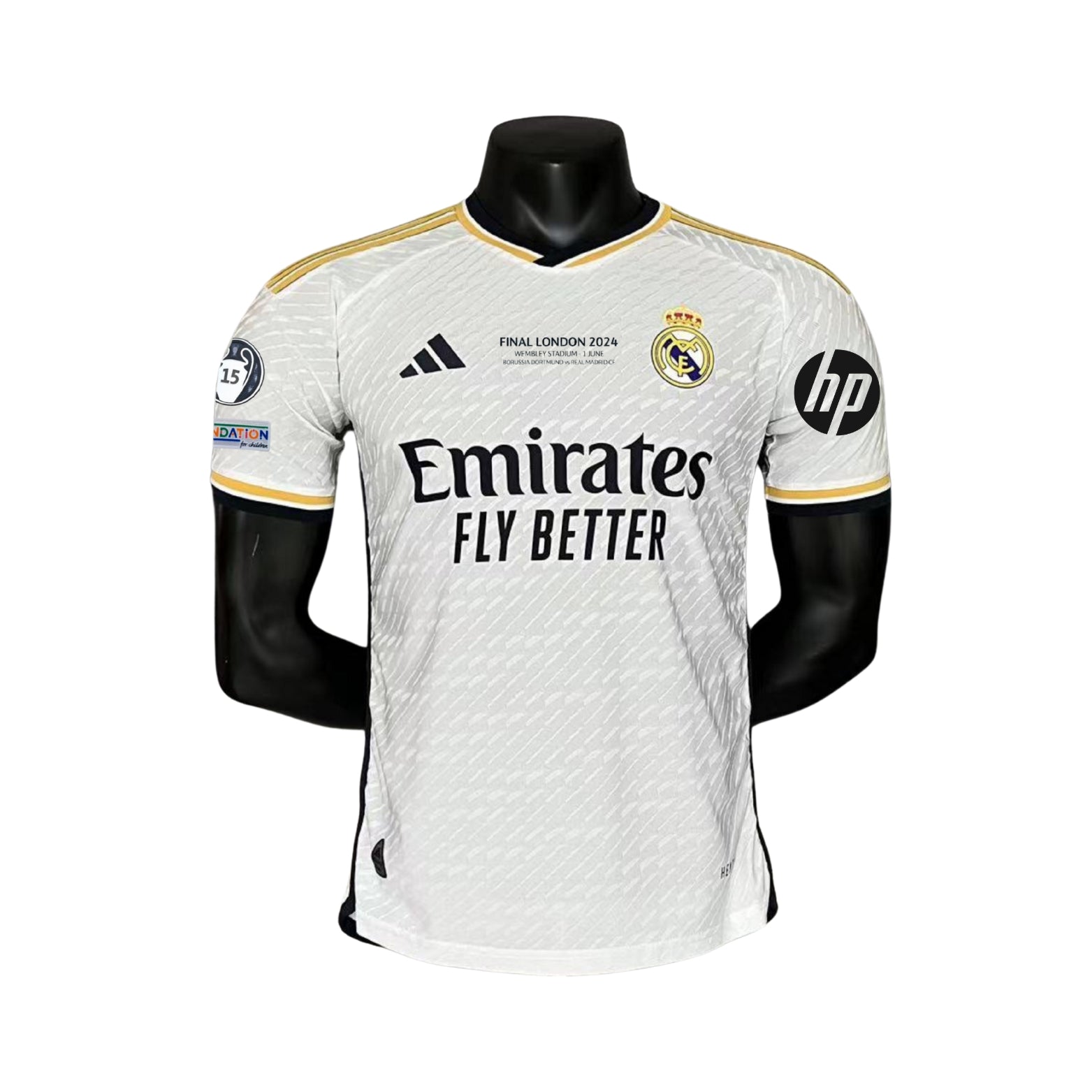 Real Madrid Home 23/24 - Player Version - Champions League Final