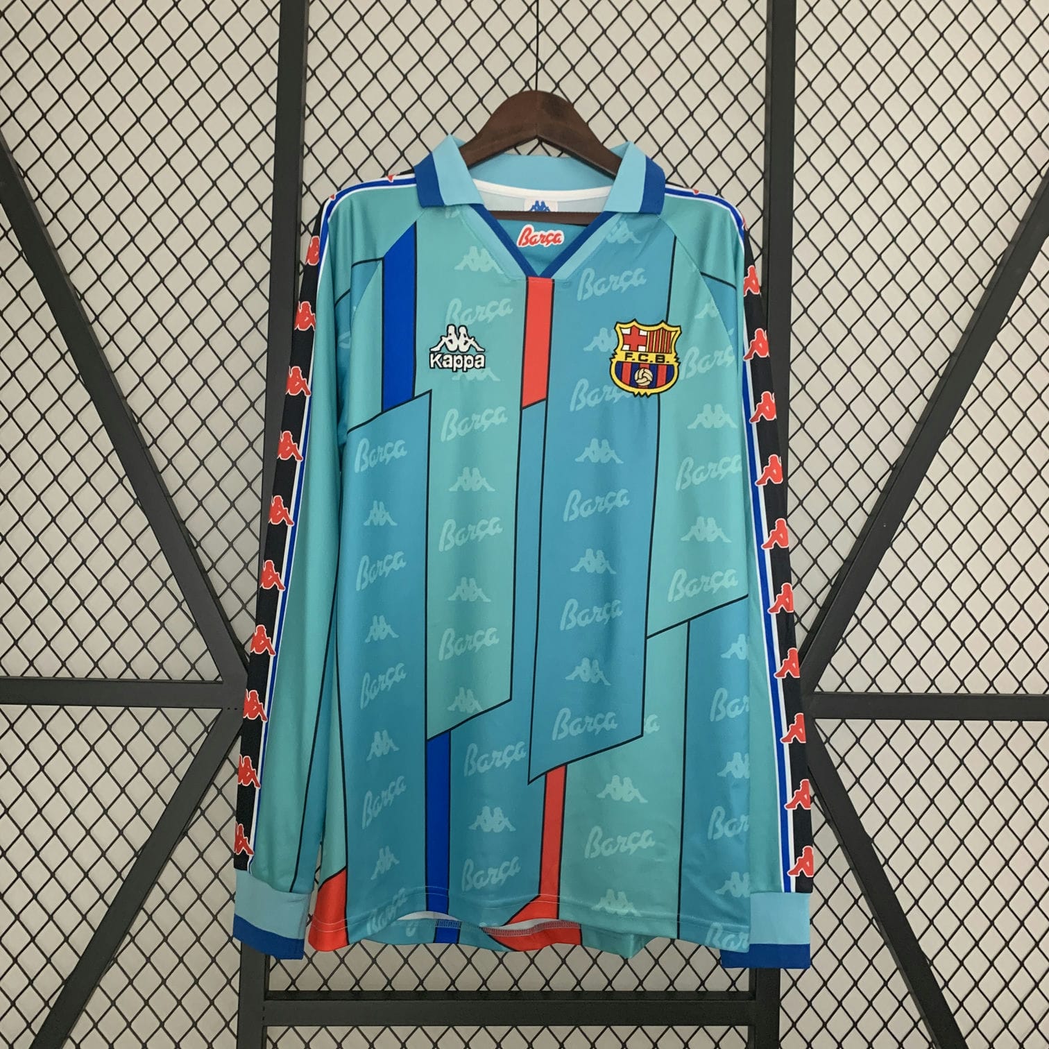 Barcelona Away 95/96 - Manga Comprida - Game Day