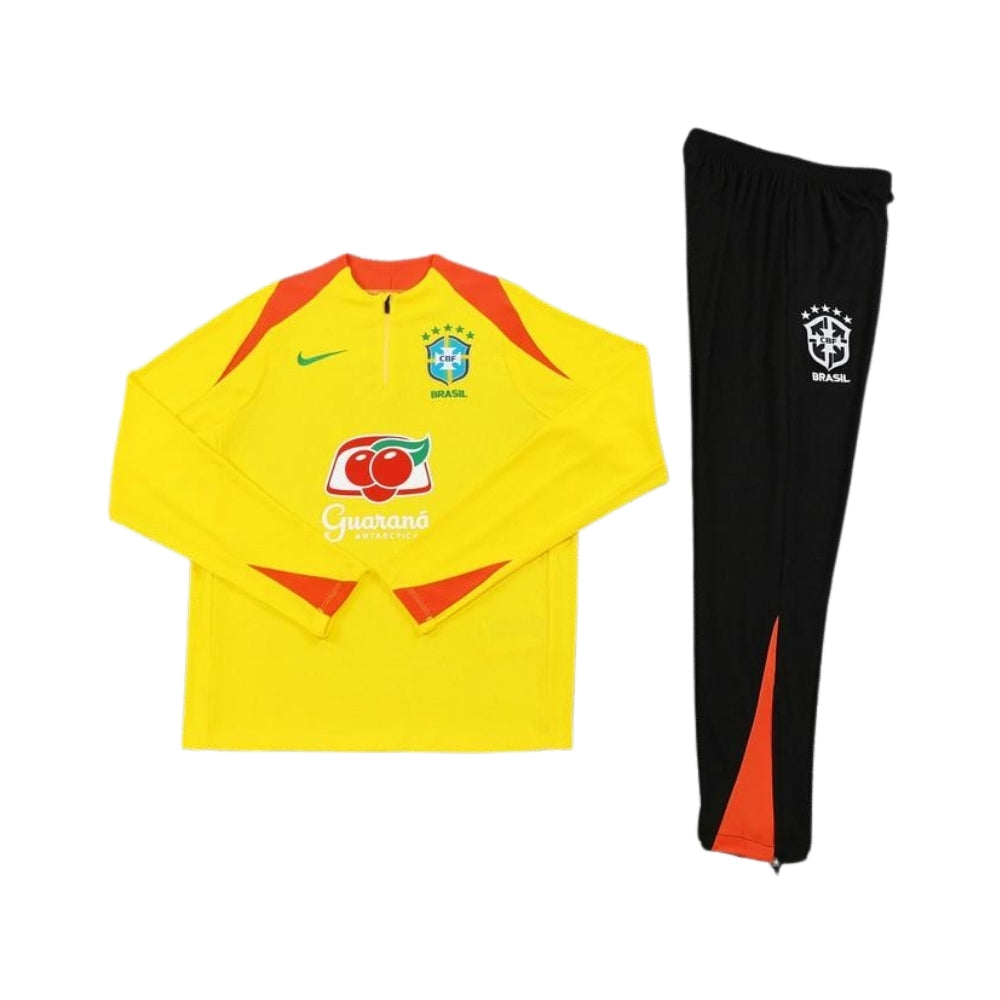 Brasil 25/26 - Fato de Treino - 1/2 Zip - Versão Jogador