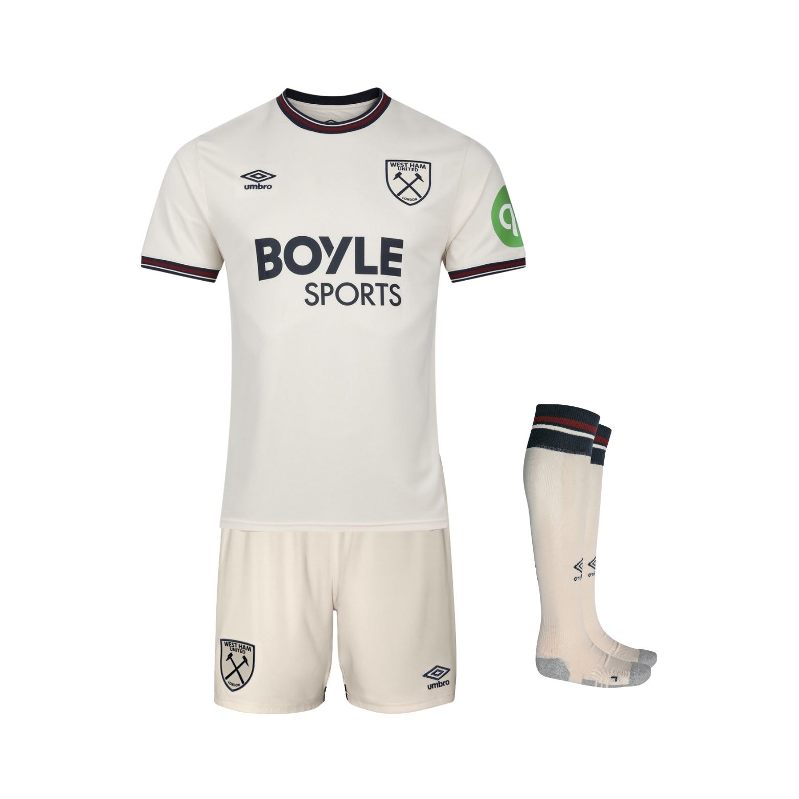 Kit de Criança - West Ham Alternativa 25/26