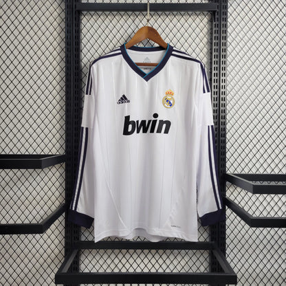 Real Madrid Home 12/13 - Long Sleeve - Champions League