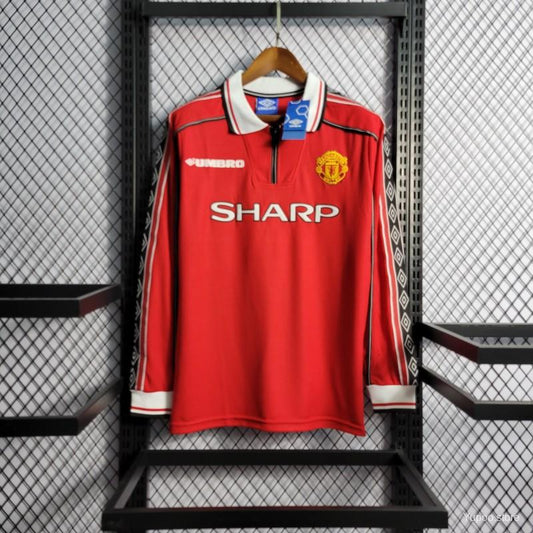 Manchester United Home 98/99 - Manga Comprida - Game Day