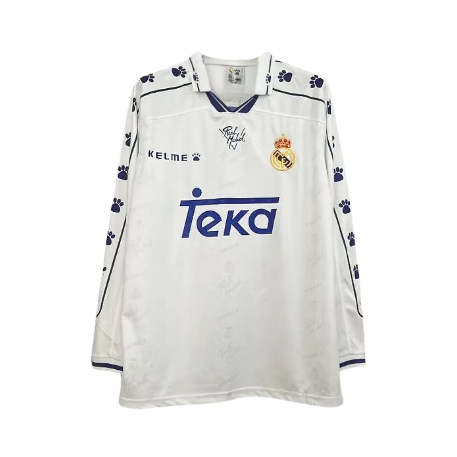 Real Madrid Home 94/95 - Long Sleeve