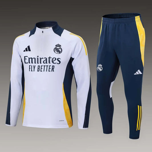 Real Madrid 24/25 - Fato de Treino - 1/2 Zip