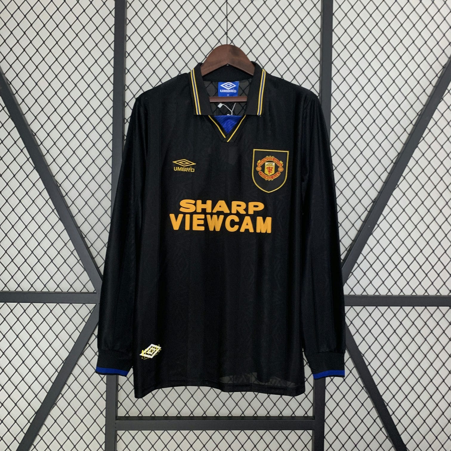 Manchester United Away 93/95 - Manga Comprida - Game Day