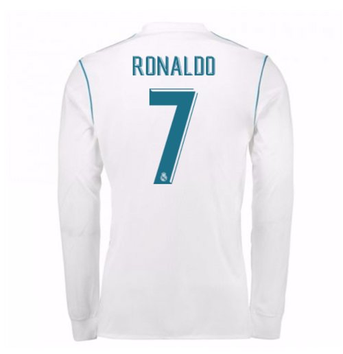 Real Madrid Principal 17/18 - Manga Comprida - Ronaldo 7 - Game Day