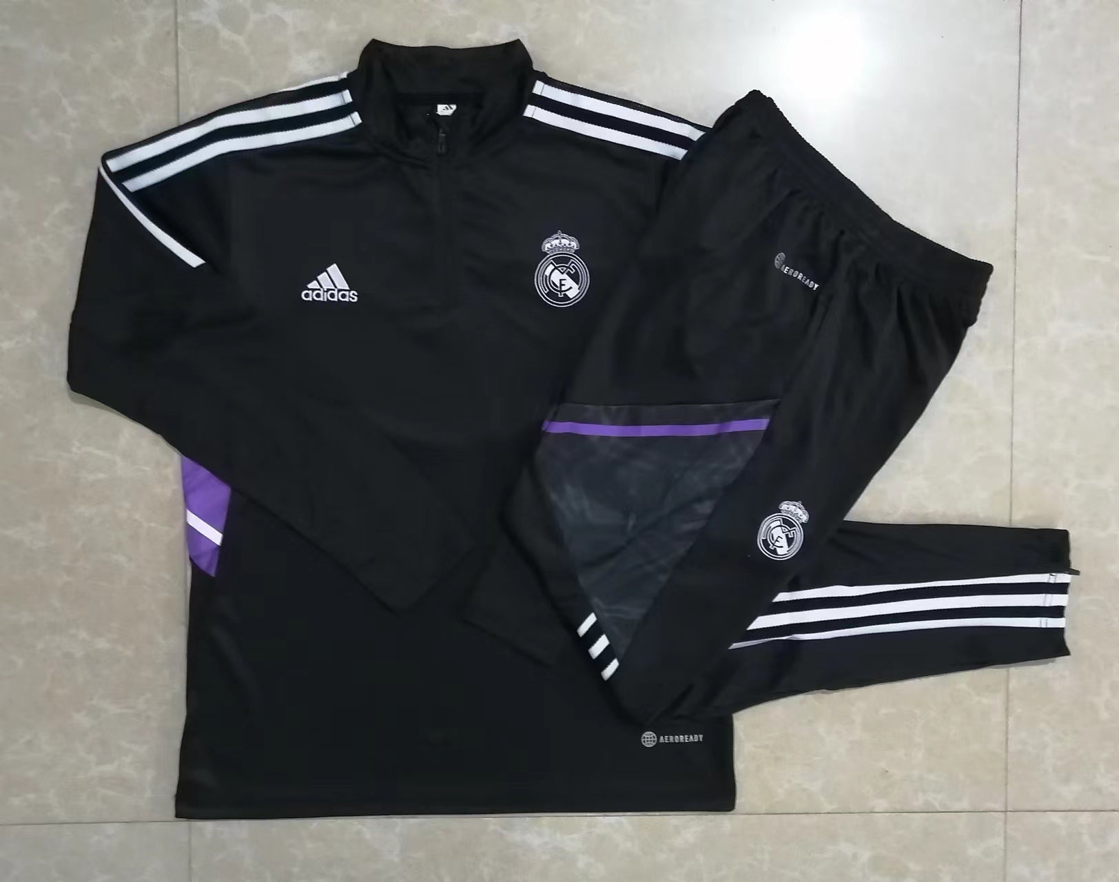 Real Madrid 23/24 - Fato de Treino - 1/2 Zip