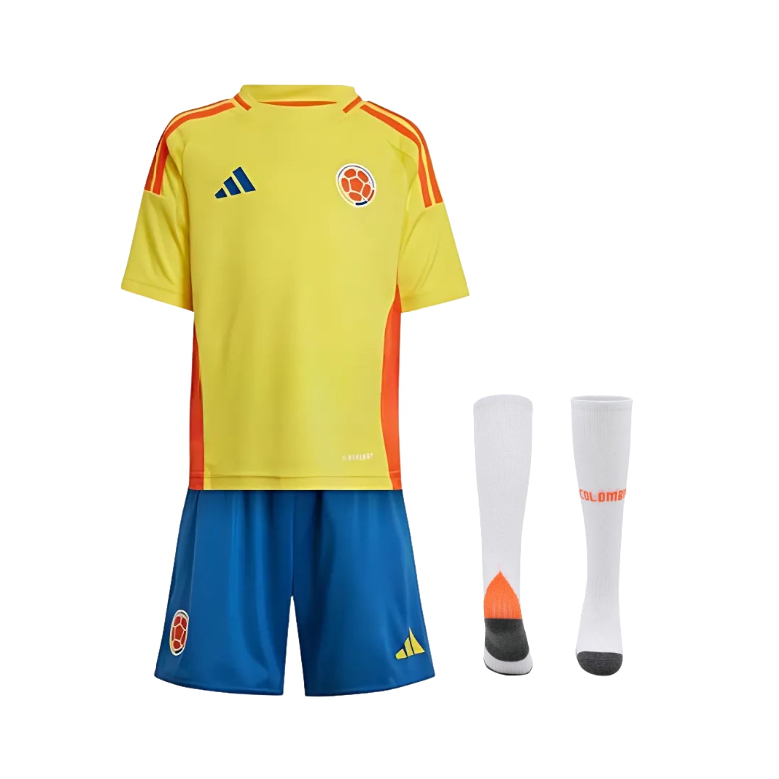 Kit de Criança  - Colômbia Principal 24/25 - Copa América 2024