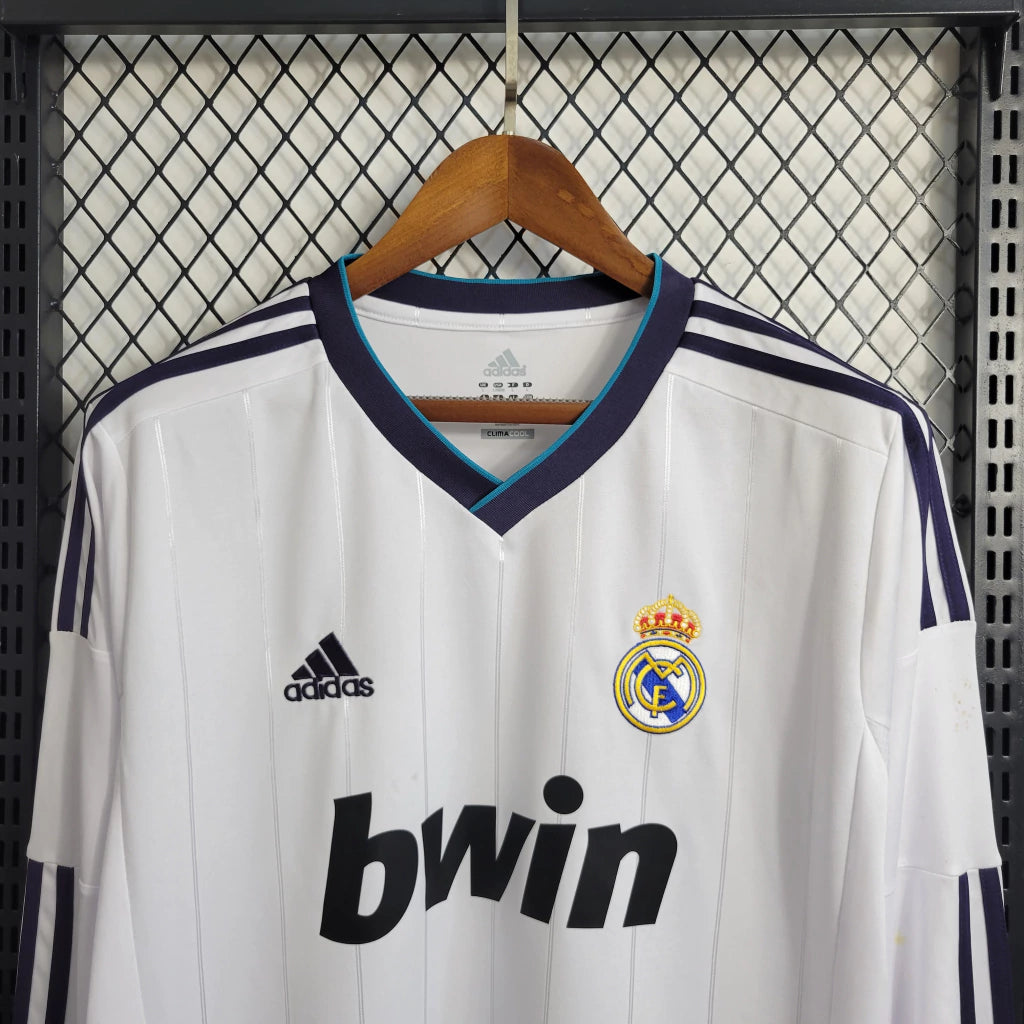 Real Madrid Home 12/13 - Long Sleeve - Champions League