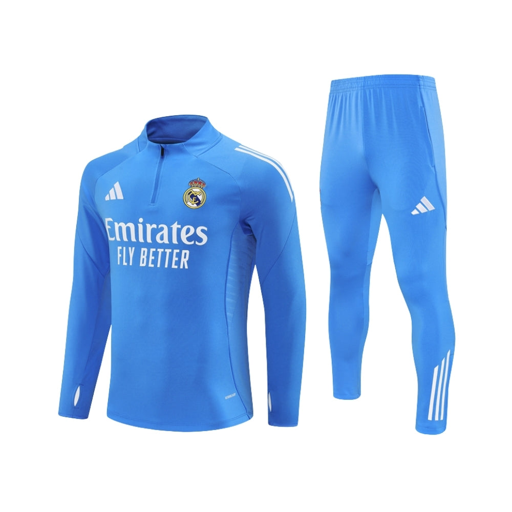 Real Madrid 25/26 - Fato de Treino - 1/2 Zip