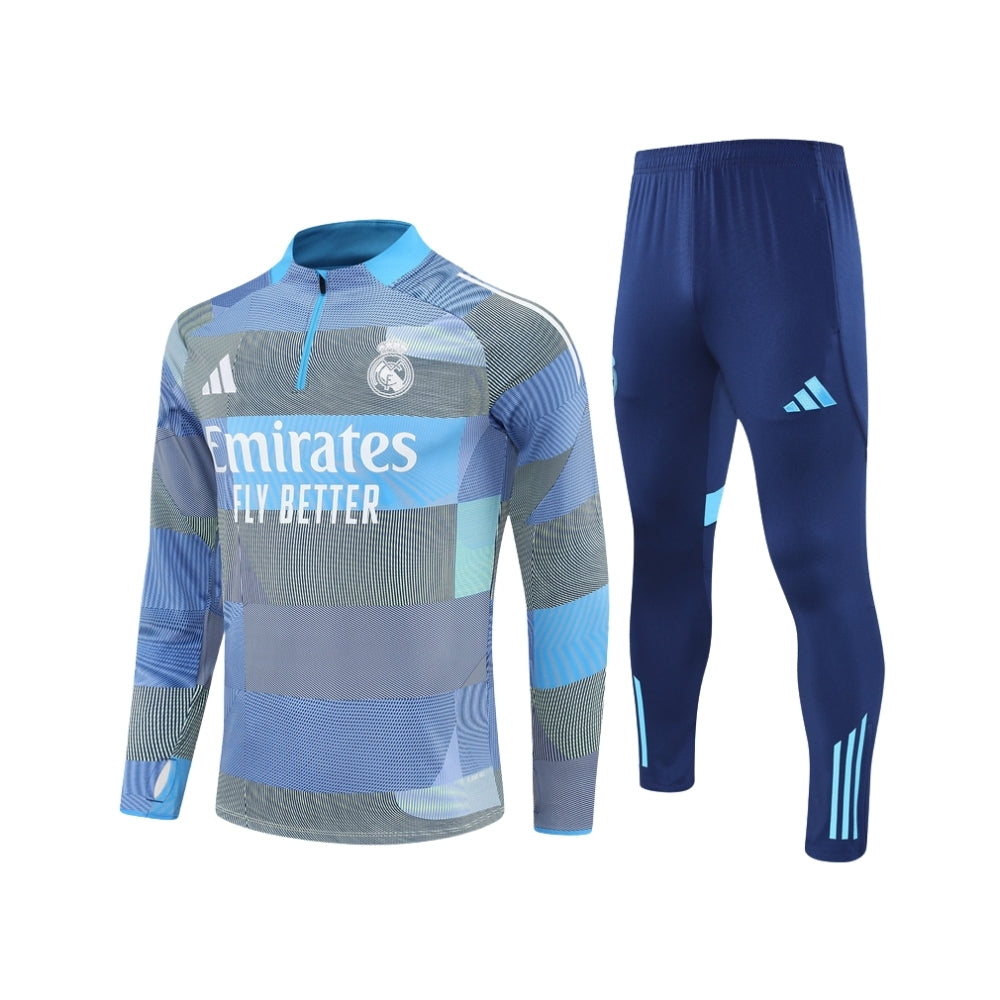 Real Madrid 25/26 - Fato de Treino - 1/2 Zip