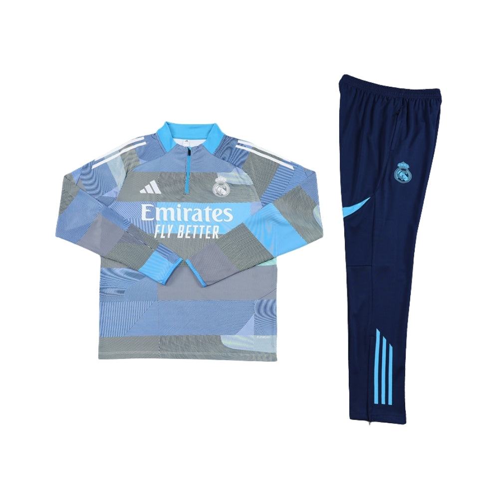 Real Madrid 25/26 - Fato de Treino - 1/2 Zip