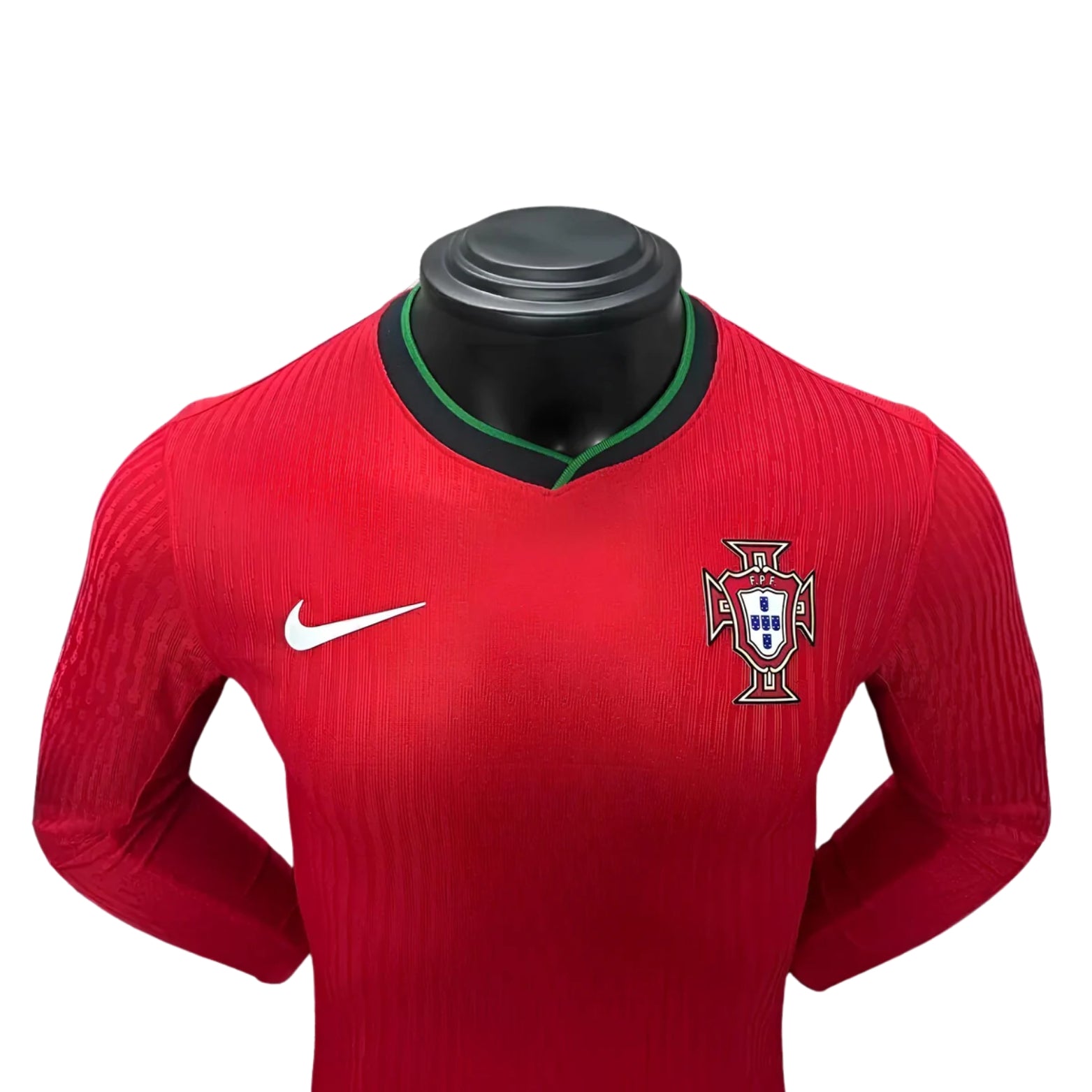 Portugal Principal 24/25 - Manga Comprida - Versão Jogador - Euro 2024