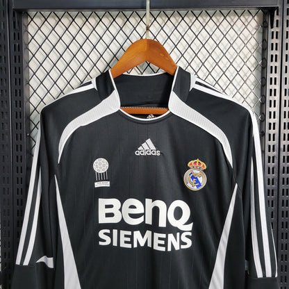 Real Madrid Away 06/07 - Manga Comprida - Game Day