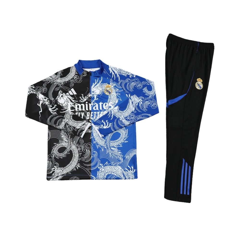 Real Madrid 25/26 - Fato de Treino - 1/2 Zip