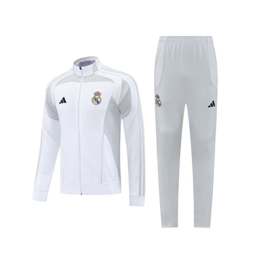 Real Madrid 25/26 - Fato de Treino - Zip Completo