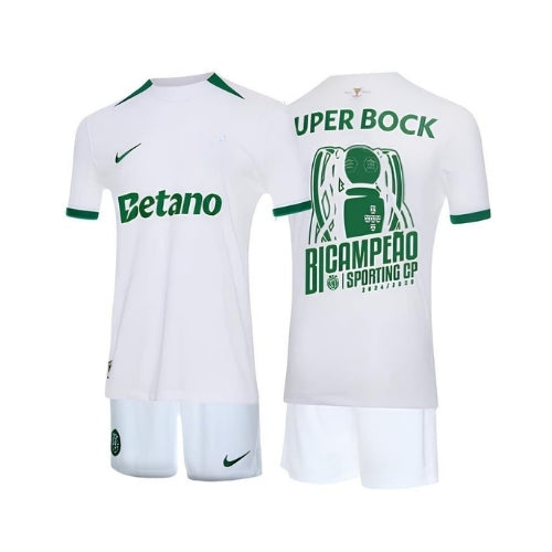 Kit de Criança - Sporting Alternativa 24/25 - Edição Bicampeão