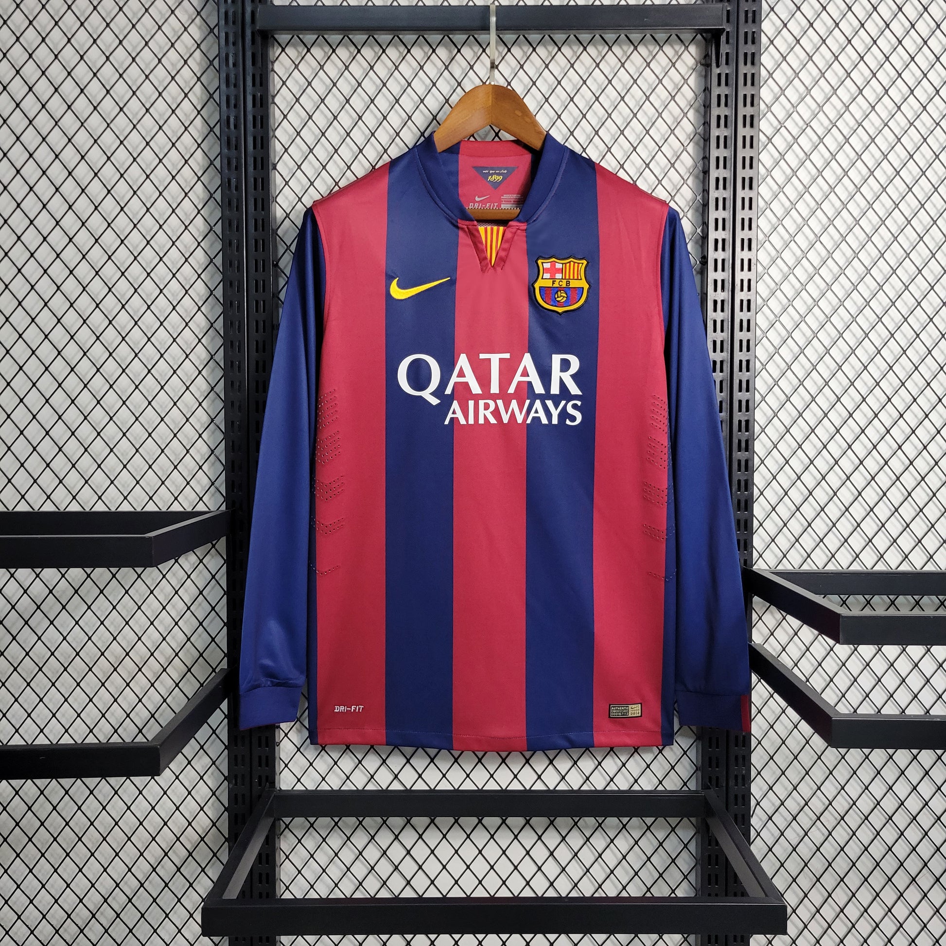 Barcelona Home 14/15 - Manga Comprida - Game Day