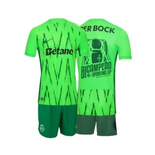 Kit de Criança - Sporting Terceiro 24/25 - Edição Bicampeão