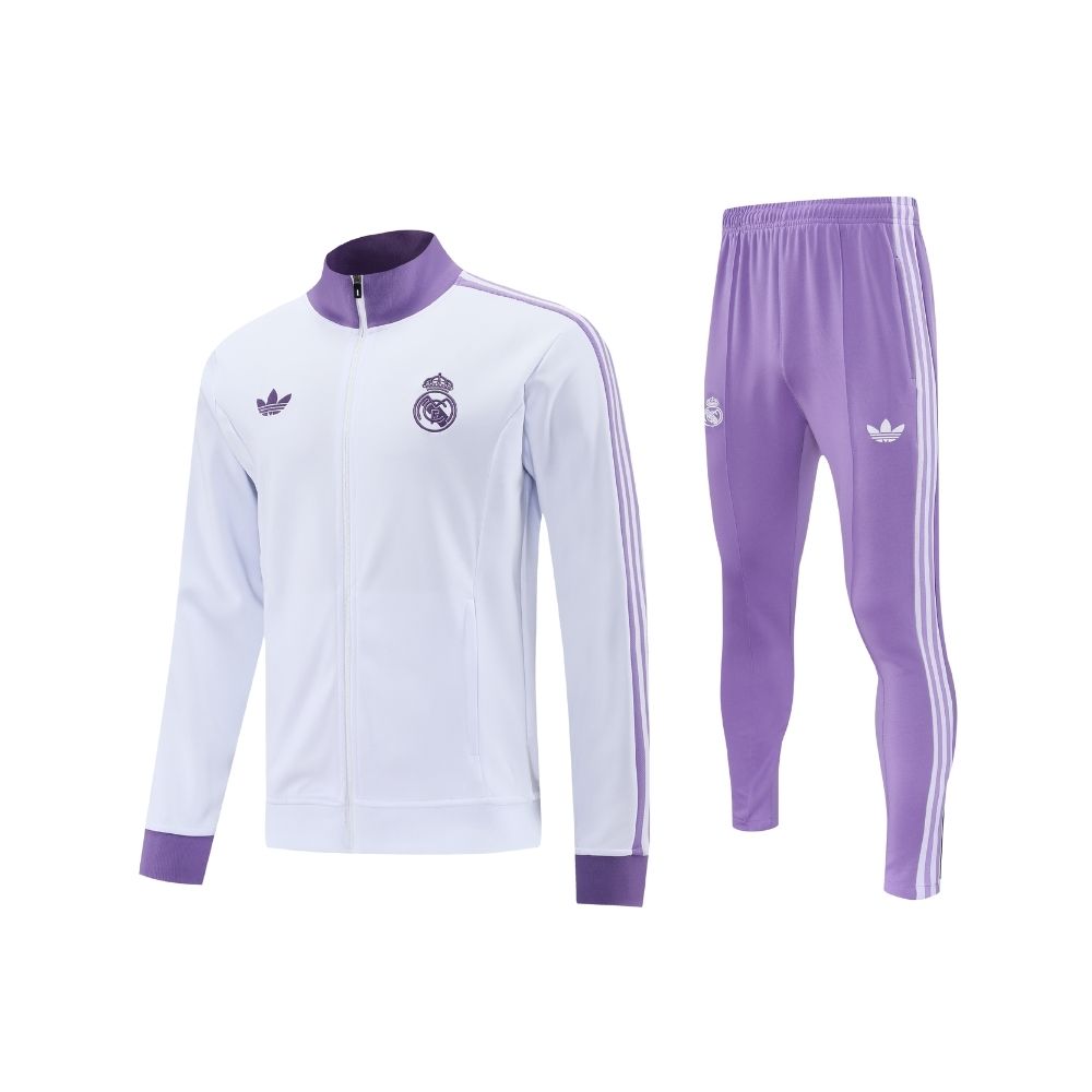 Real Madrid 25/26 - Fato de Treino - Zip Completo
