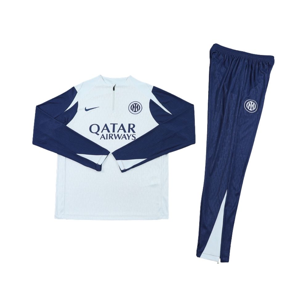 Inter Milão 24/25 - Fato de Treino - 1/2 Zip - Versão Jogador